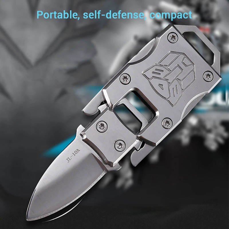 

portable keychain knife EDC tool multi mini pocket knife tactical folding knives tactical multi-function outdoor survival knife