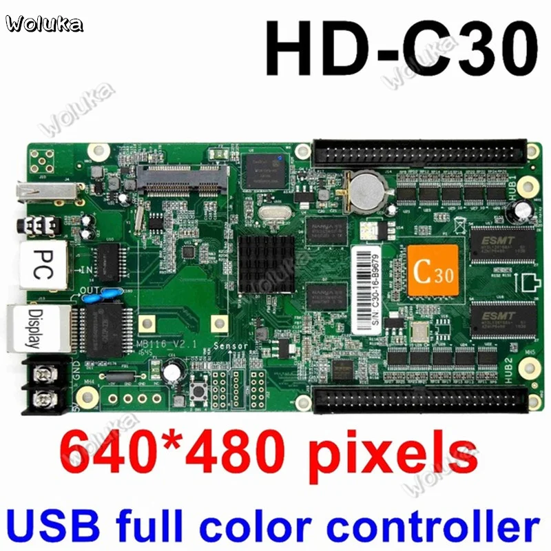 HD-C30 асинхронная поддержка 640*480 пикселей максимальная 100 или 300 тысяч карта