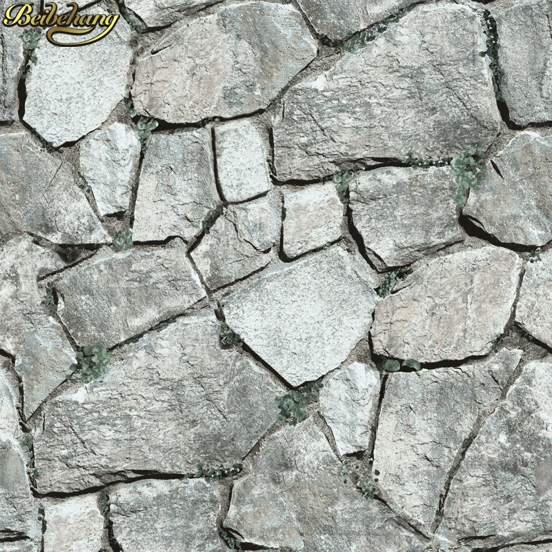 beibehang papel parede 3D Vintage imitation stone Wallpaper For Living Room Mural Decor Vinyl Wall Paper marble wall paper