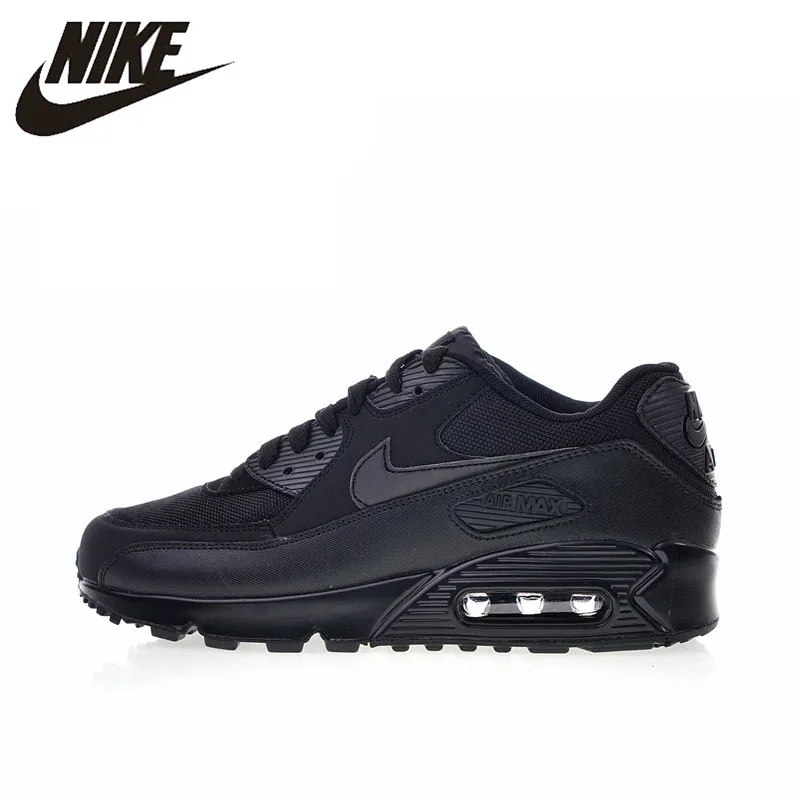 

Original Authentic Nike Air Max 90 Essential Men's Running Shoes Sport Outdoor Breathable Sneakers 2018 New Arrival 537384-090