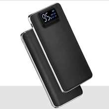 30000 мАч Внешний аккумулятор внешний аккумулятор 2 USB светодиодный внешний аккумулятор портативное зарядное устройство для мобильного телефона для Xiaomi samsung iPhone XS