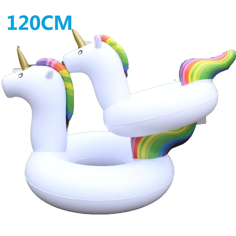 120-90CM-Medium-Size-Unicorn-Beach-Circle-Float-Opblaasbaar-Children-s-Pool-Swimming-Ring-Teenager-Summer