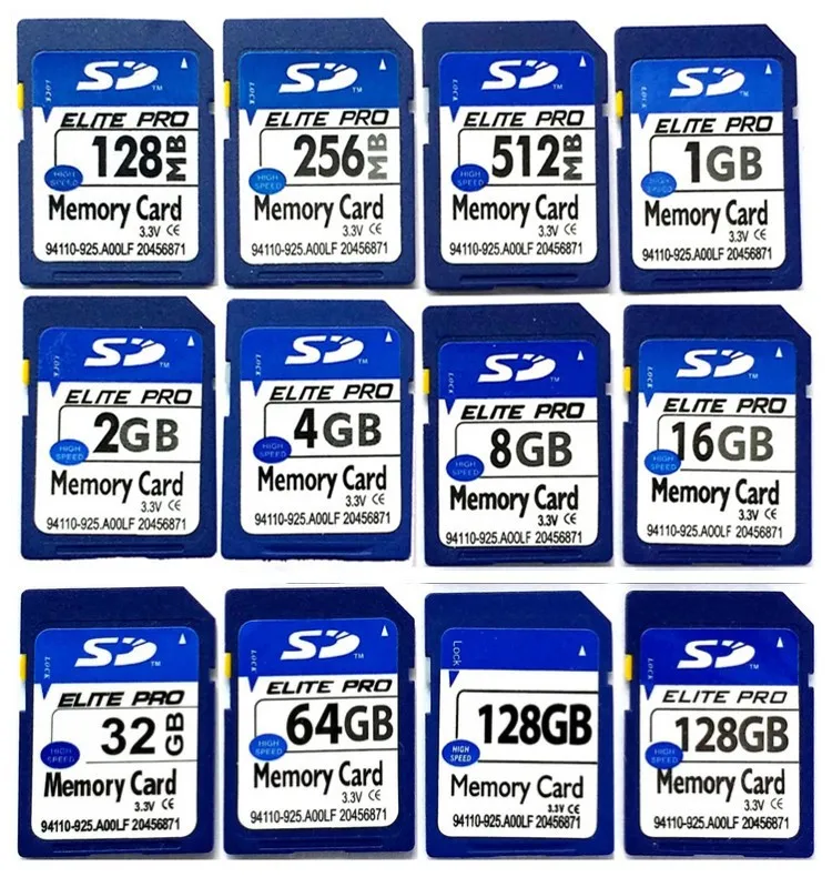 10 шт./лот оптовая продажа с фабрики SDXC памяти Реальная емкость карты SD Card 128 Гб Class Новый картао де memoria 128 Бесплатная доставка