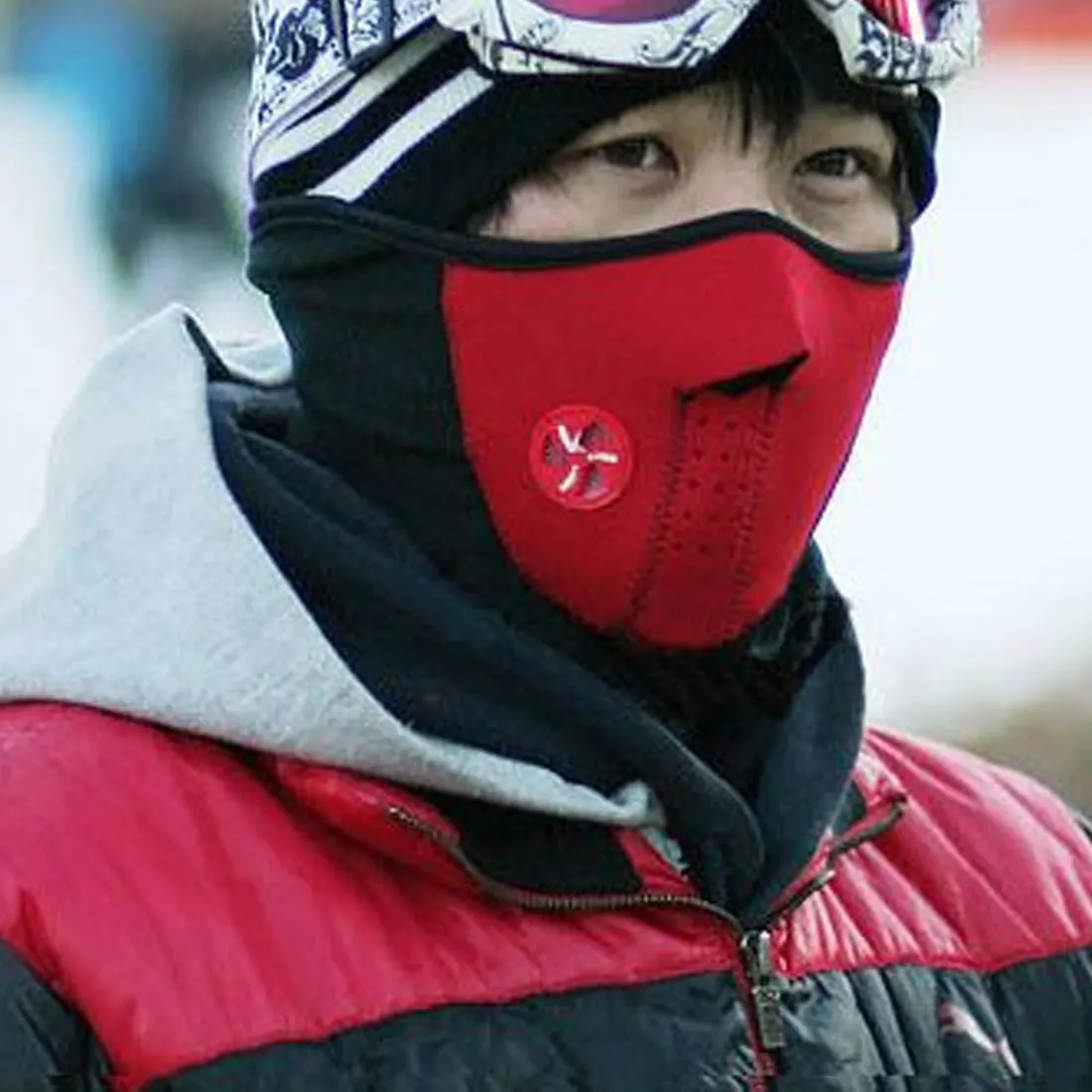 Мужская ветрозащитная теплая маска унисекс для лица, Зимняя Маска для сноуборда, лыжного спорта, велосипедная мотоциклетная шапка, теплая маска CS для мужчин и женщин