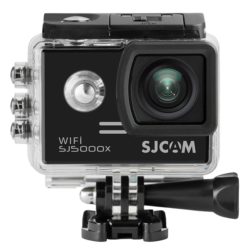 SJCAM SJ5000X Elite Gyro Спортивная экшн-камера WiFi 4K 24fps 2K 30fps Дайвинг 30M Водонепроницаемая камера NTK96660 SJ Спортивная DV SJ5000x - Цвет: Черный