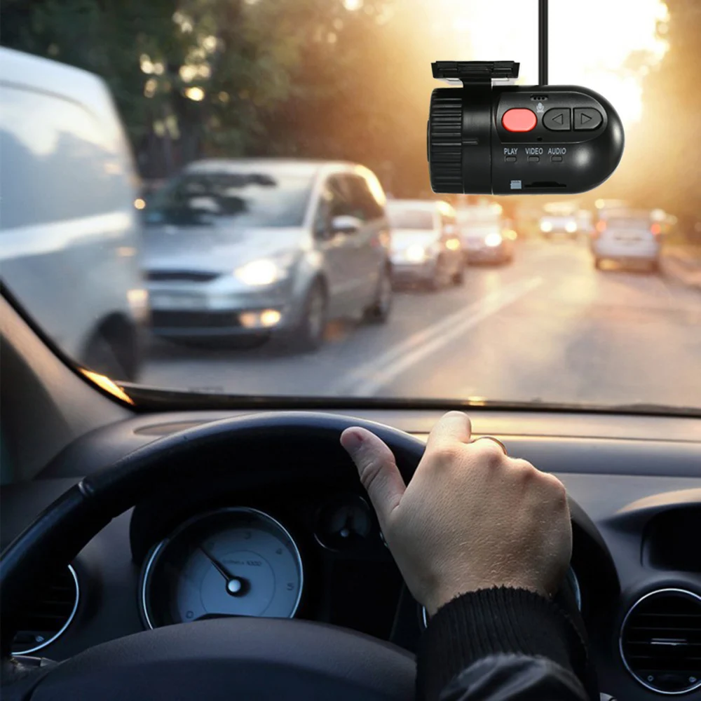 KKmoon Автомобильный видеорегистратор Mini HD 720P 120 градусов широкоугольный объектив g
