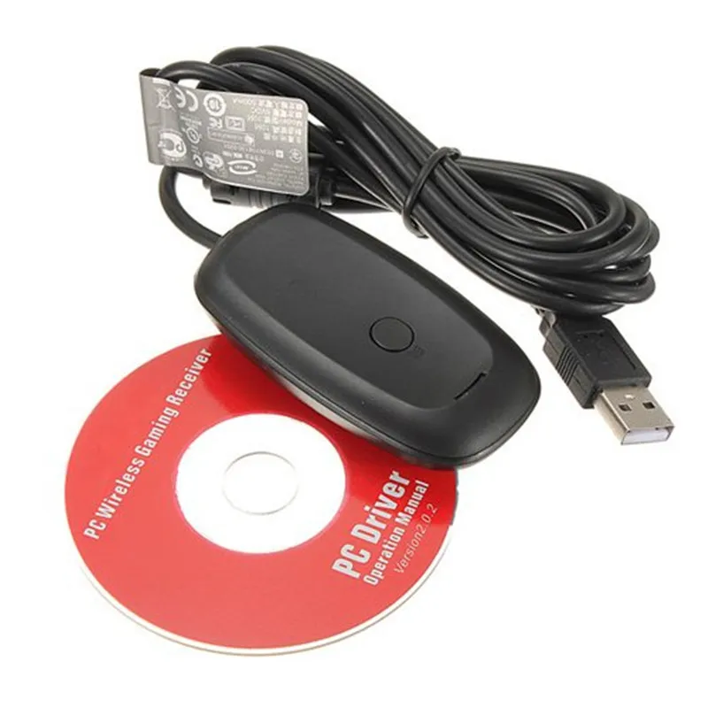 

USB PC wireless gaming receiver for xbox 360 controller microsoft XBOX360 console gamepad adapter accessories Windows 7/8
