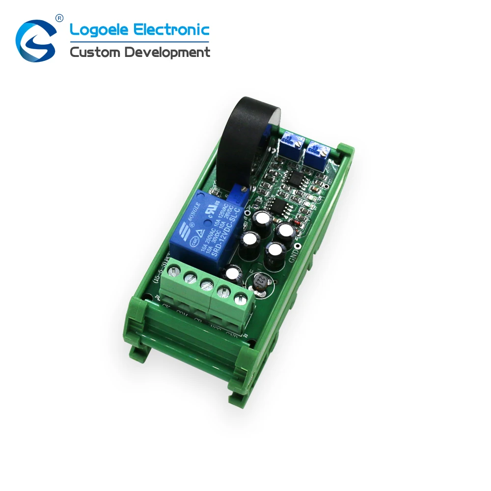 Высокое качество AC 0-20A Текущий Модуль датчика переключатель выход DC 24 В полный спектр линейных детектор