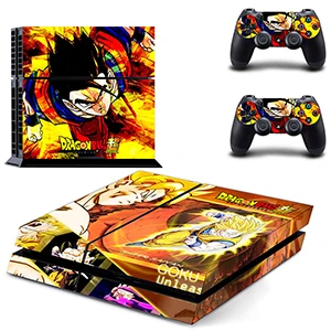 HOMEREALLY PS4 кожа классический Dragon Ball Z наклейка чехол для sony playstation 4 консоль и контроллер кожи Ps4 аксессуар наклейка - Цвет: NO.15