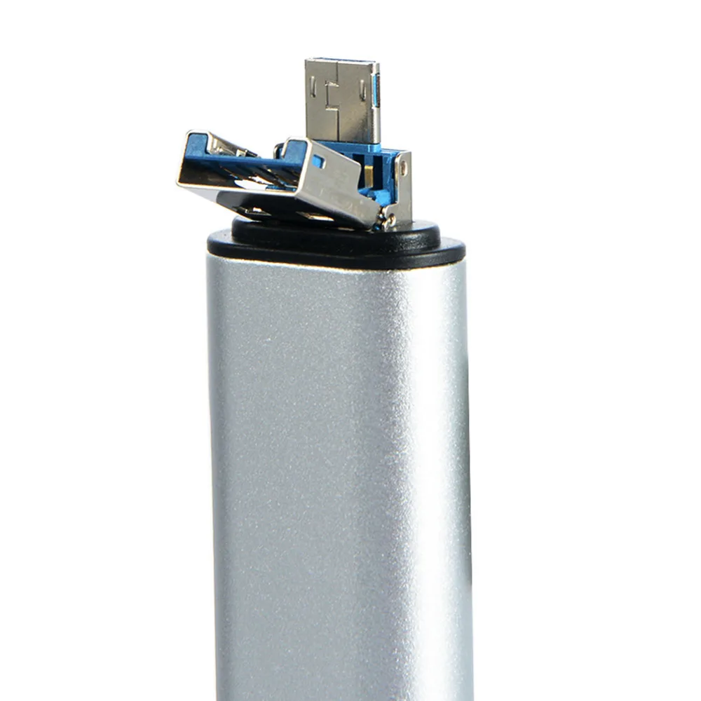 3 в 1 Многофункциональное USB 0 A Micro Type C устройство для чтения карт SD TF разъем ПК Android