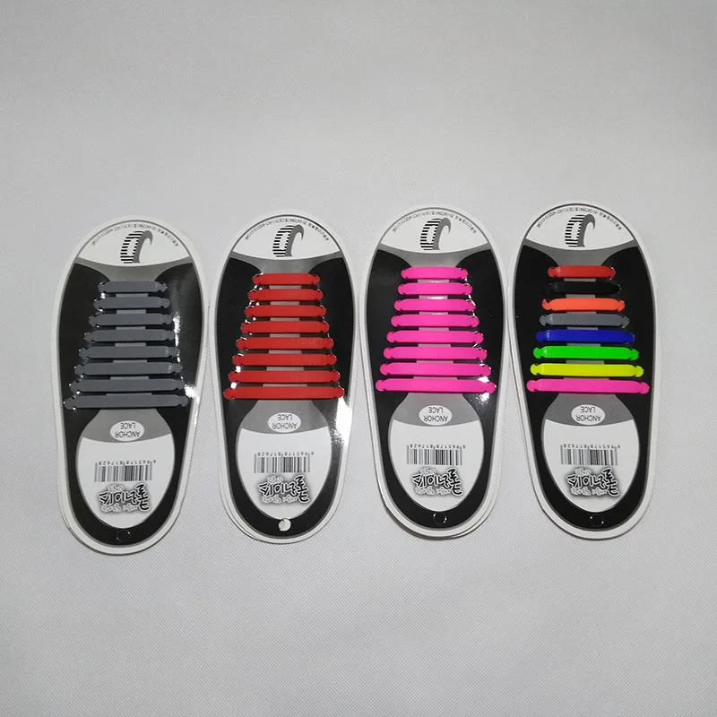 Fashion New Shoelaces Elastic Shoe Laces Creative Silicone Laces Silicone Shoelaces Sneakers Fit Strap Unisex Athletic Shoelace (13)