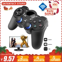 2,4 г контроллер геймпад Android беспроводной джойстик Joypad с OTG конвертер для PS3/смартфон для планшетных ПК Smart tv Box