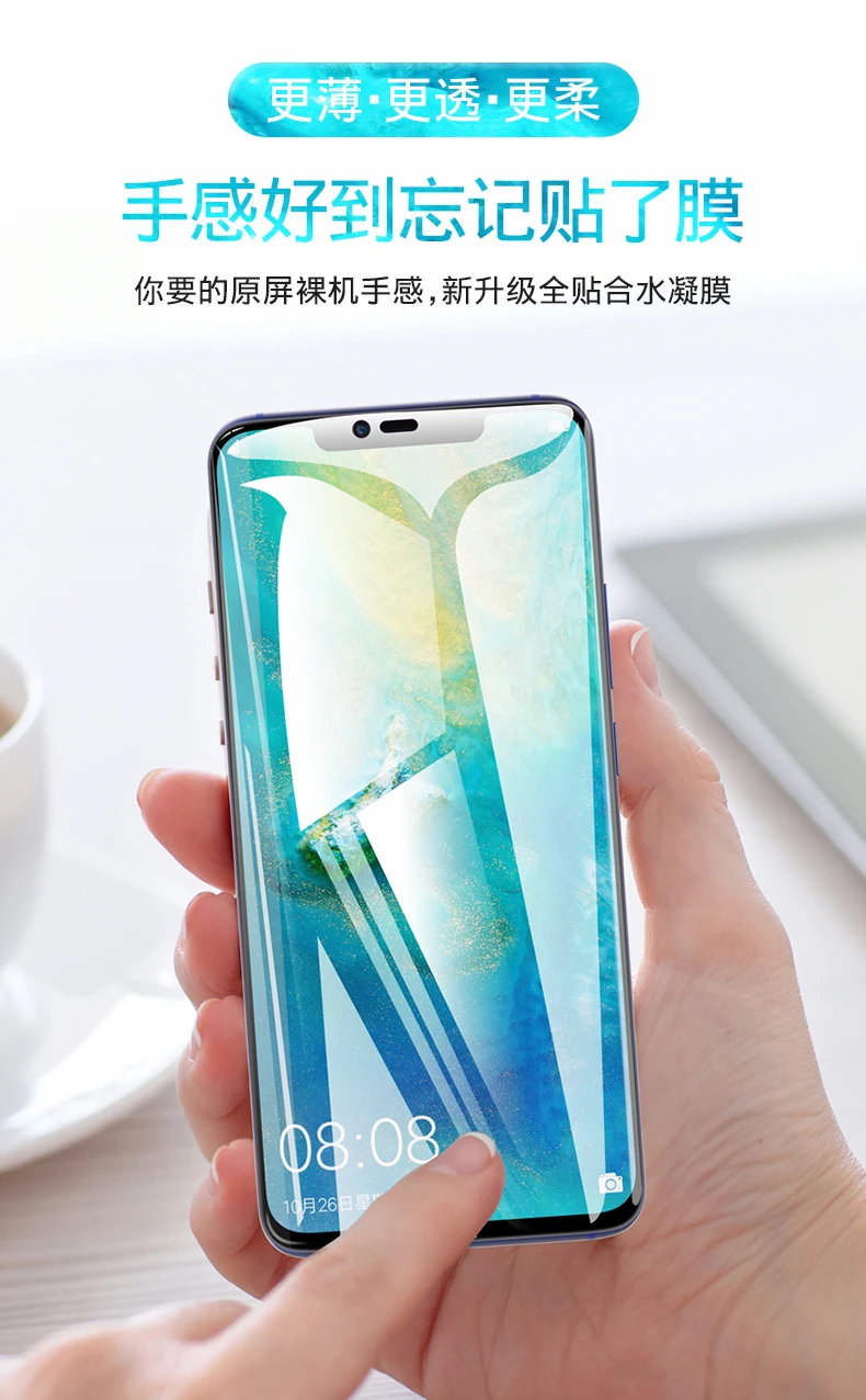 Полноразмерная пленка для iphone XR xs max X Гидрогелевая невидимая фотопленка передняя