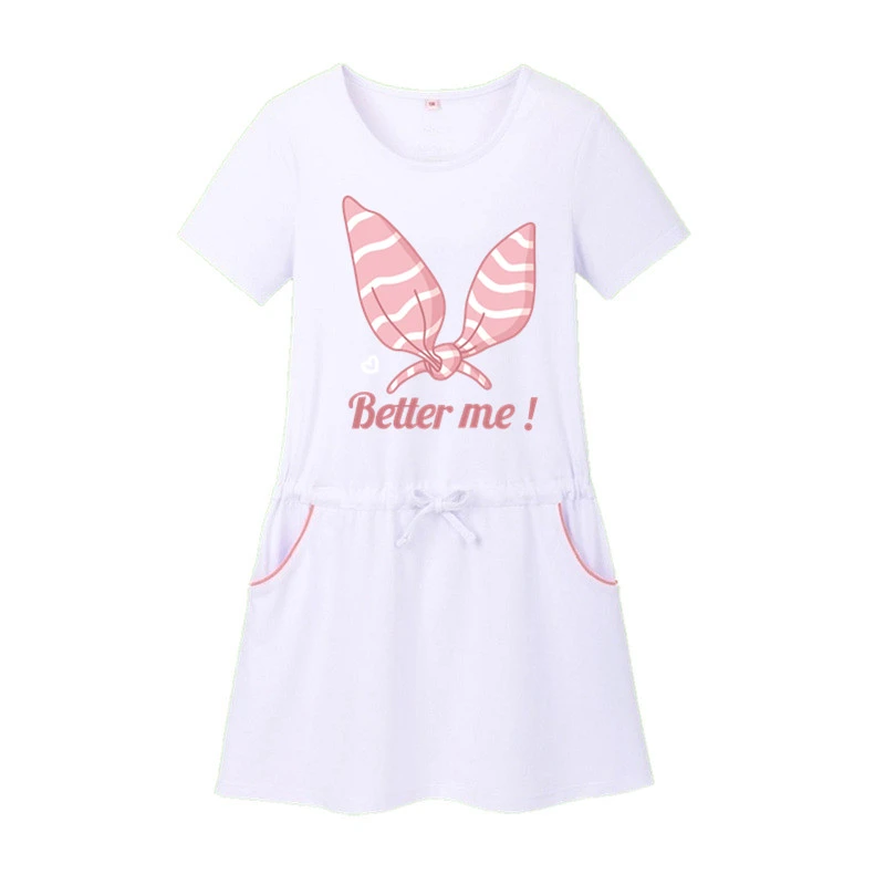 girls tee shirt dress