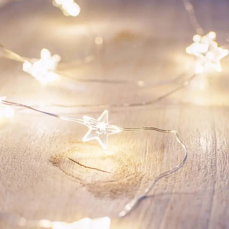 3M String Light Battery Operated Holiday Fairy Lights for Garland Christmas Party Wedding Decoration Rabbit Star Heart Flower 3M String Light Battery Operated Holiday Fairy Lights for Garland Christmas Party Wedding Decoration Rabbit Star Heart Flower