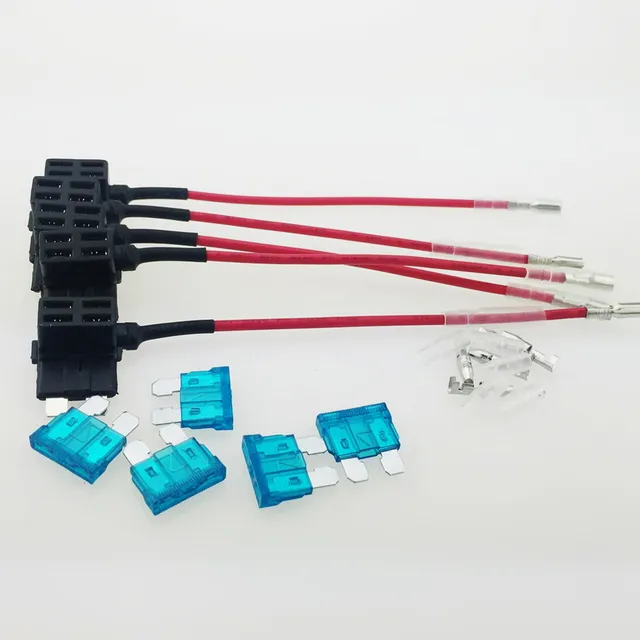 5pcs/Lot 15A Add Circuit Medium Blade Fuse Box Holder ACS ATO ATC ... 5pcs/Lot 15A Add Circuit Medium Blade Fuse Box Holder ACS ATO ATC ...