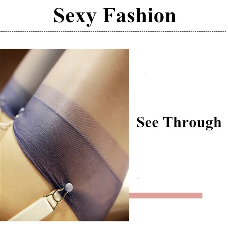 100% Nylon Stockings Ladies Ultra Thin Transparent Thigh High Stockings Over Knee Long Hosiery Non-elasticity Pantyhose 100% Nylon Stockings Ladies Ultra Thin Transparent Thigh High Stockings Over Knee Long Hosiery Non-elasticity Pantyhose