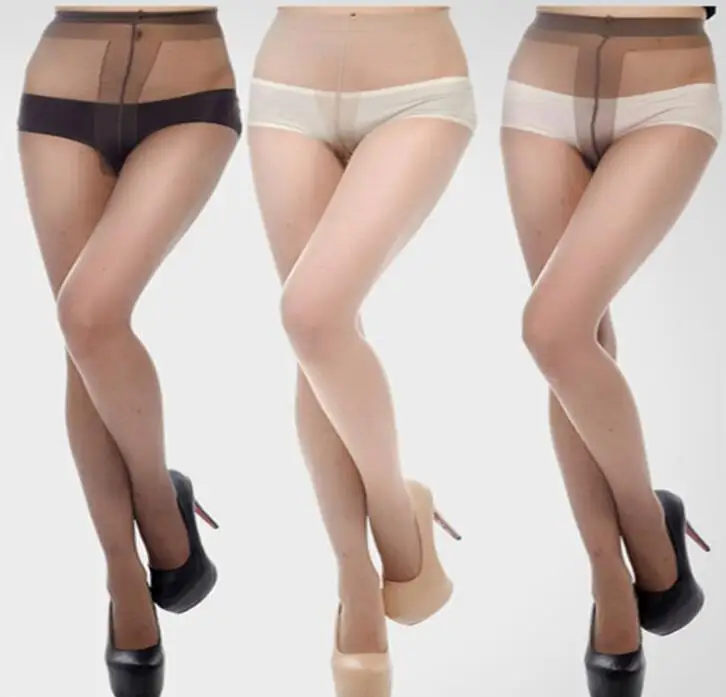 2019 Spring Summer Women Sexy T Ultra Silk Thin Stockings Tights