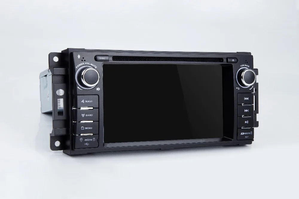 Excellent Quad Core Android 8.1 Car DVD GPS Radio Navigation For Jeep Cherokee Compass Commander Wrangler/DODGE Caliber/Chrysler C300 SWC 22