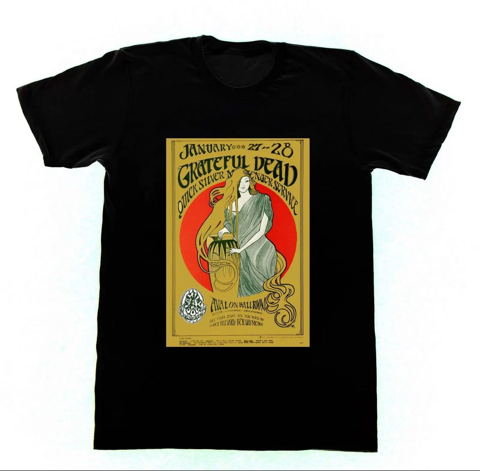 grateful dead concert tee shirts