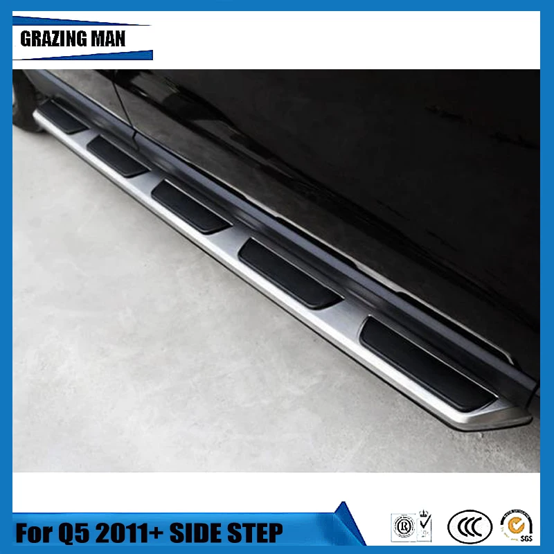 

High quality aluminium alloy original model thresholds side step running board for Q5 2011+
