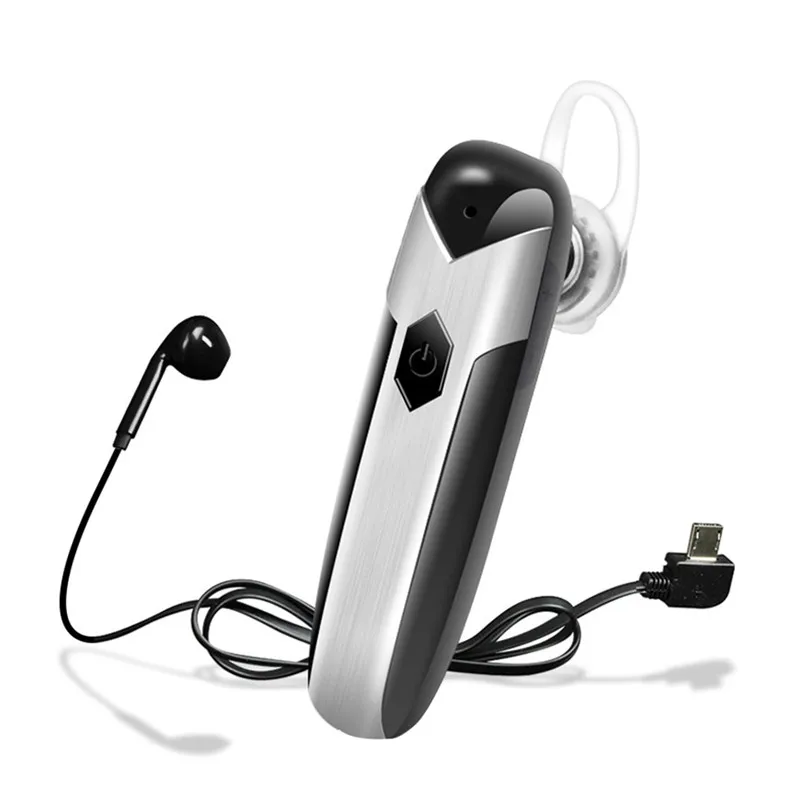 CSR V4.1 Bluetooth Headset Noise Cancelling Wireless Earpiece Handsfree Headset Comfy Smart Voice Sweatproof Earphone 40AP406