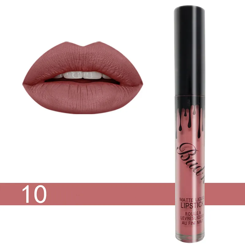 2017 Bud K Lip Gloss Sexy Labiales Kilie Lipstick Matte Makeup New Lime