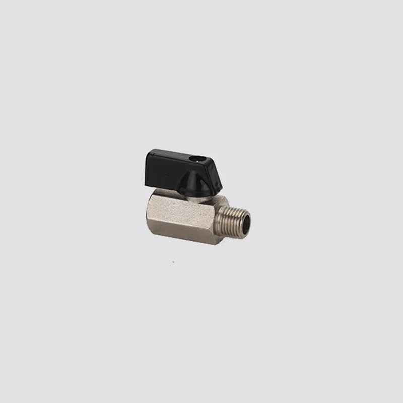 3/8 &quotBSP Женский x 3/8&quot BSP Мужская резьба двухсторонний латунный Мини шаровой