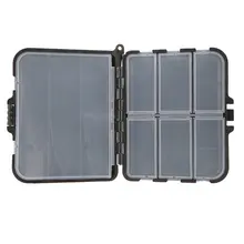 Светодиодный портативный рыболовный ящик для приманки, коробка для крючков, рыболовная снасть, пластиковая коробка, 9 отсеков для хранения