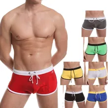 Мужское нижнее белье боксеры пикантные спортивные бег плавание шорты для женщин кальсоны Боксер Краткое Магистральные Pantalones де лос Hombres