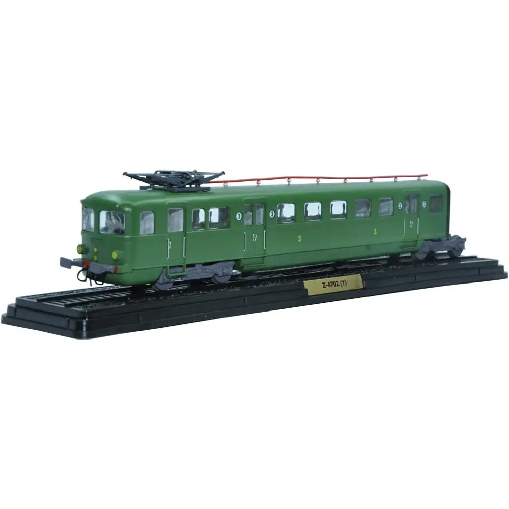 Atlas Train Suit Hot Edition 1: 87 Модель трамвая литья под давлением Z 4702 (2 шт.) пластмассовые