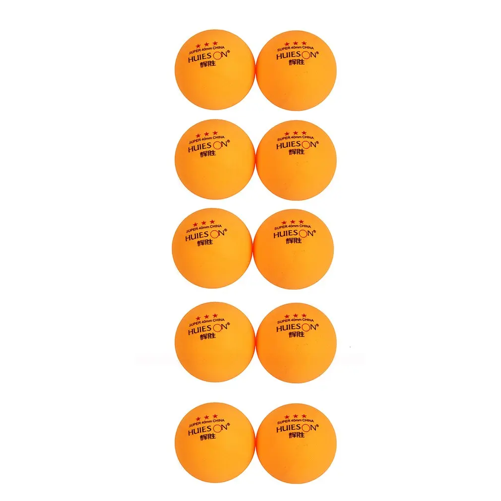 

10 PCS/Bag Table Tennis Ball 3 Star Ping Pong Balls For Competition Training Professional Table Tennis Accessories