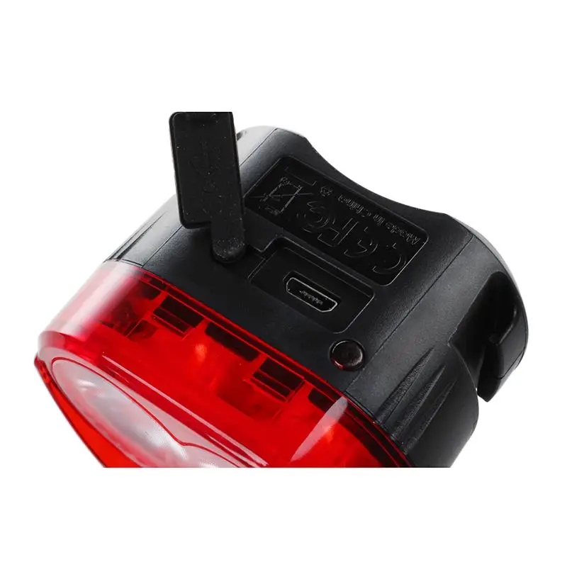 Flash Deal 60LM Smart Sensor Safety Warning Bike Light IPX6 Waterproof 680mAH USB 5