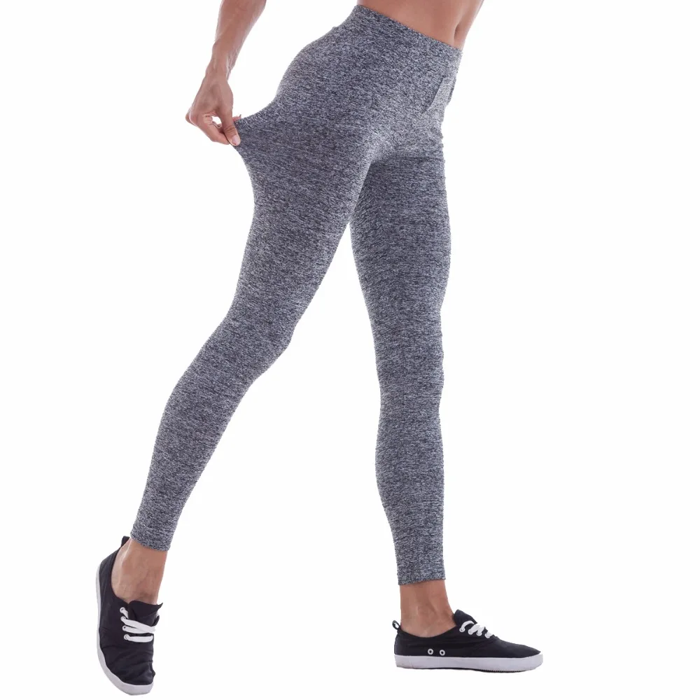 

SOISOU 2018 Autumn Summer Casual Push Up Leggings Women Summer Workout Polyester Jeggings Breathable Slim Leggings Women