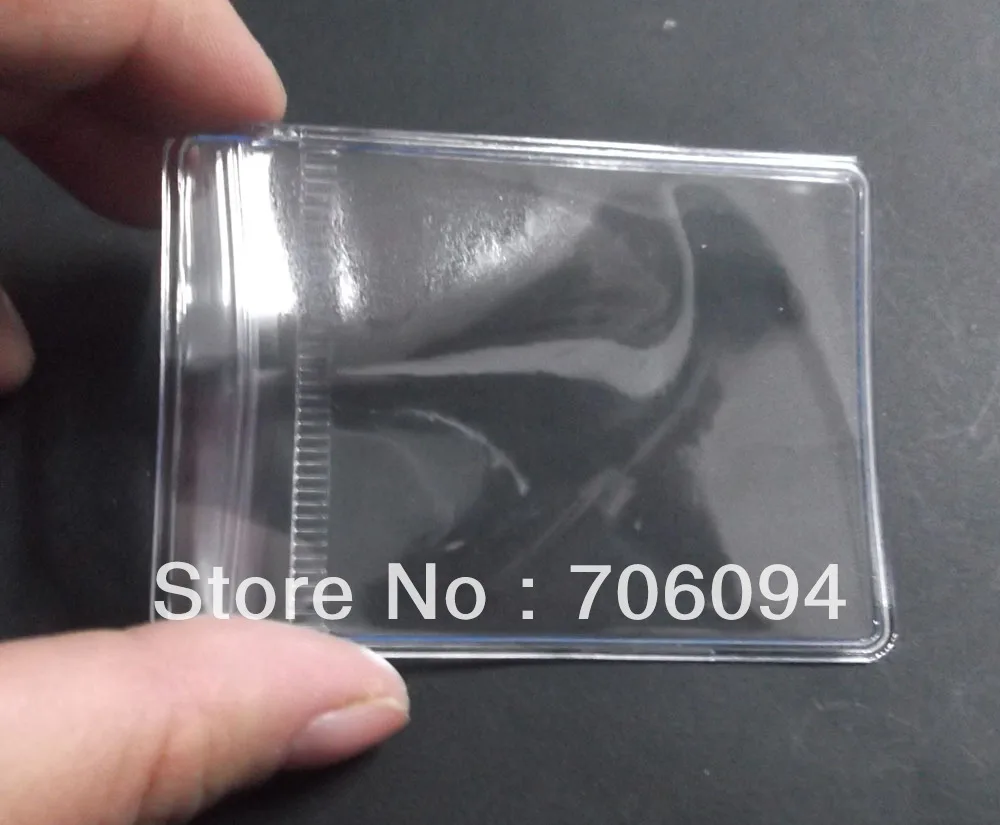 100 шт 5*7 см(1,9" x 2,76") ПВХ Прозрачные полиэтиленовые пакеты, ПВХ Пластиковый мешок с молнией, ювелирные изделия/подарок герметизирующий ПАКЕТ толщина: 0,48 мм