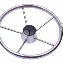 Морской нержавеющей 1" лодка из нержавеющей стали 5 спиц руль 280 мм диаметр для морской яхты