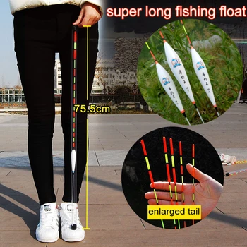 

Super Long Fishing Float Sea Big Buoyance Float For Fishing Bobbers Ocean Rock Fishing Buoys Composite Nano Fishing Accessories