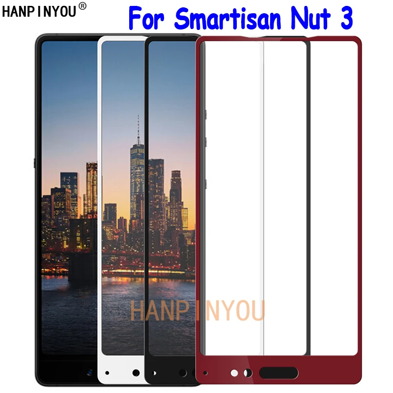 

For Smartisan Nut 3 Nut3 U3 5.99" Full Cover Tempered Glass Screen Protector Ultra Thin Premium Explosion-proof Protective Film