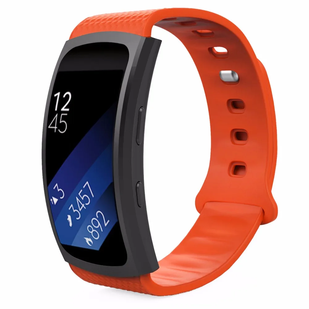 s.r5.12-Silicone-Sport-Strap-for-Samsung-Gear-Fit-2-SM-R360-in-Orange