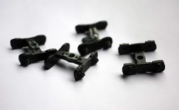 

HO 1/87 scale model train toy metal bogie four suits