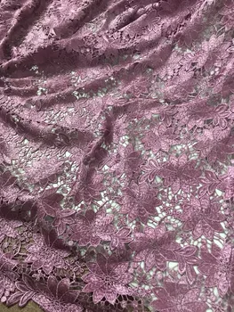 

sat-6646 Nigerian Lace Fabric african French cord Fabric special Tulle Mesh Fabric