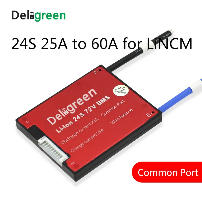 

24S 25A 35A 45A 60A 84V PCV/PCB/BMS common port for 3.7V LiNCM battery pack 18650 Lithion Ion Battery Pack protection board
