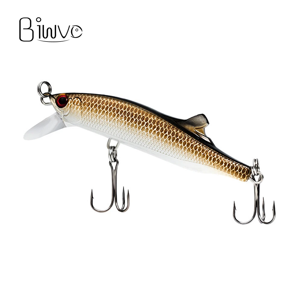 Biwvo Minnow Воблер для рыболовной наживки зимний рыболовный воблер Кривошип