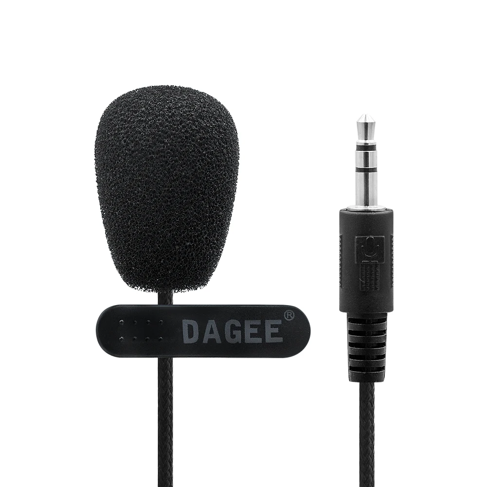 YCDC Hands Free клип на лацкане проводной конденсаторный петличный микрофон для студии микрофон 3,5 мм для телефона камера рекордер ПК