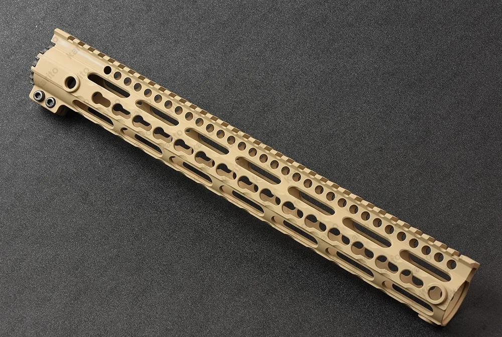 Тактический AR 15 SSK 15 дюймов Пикатинни плавающая handguard с keymod адаптер Алюминий ЧПУ DE M3053