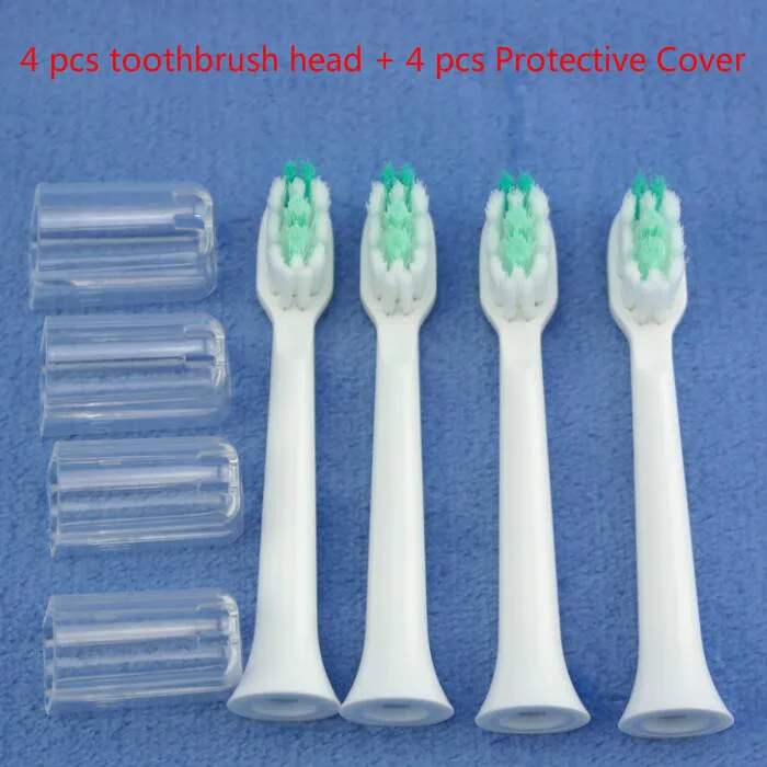 4 шт Замена Электрической Зубная щётка для Philips Sonicare Электрическая зубная щетка гигиенический уход чистке P-HX-6014