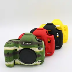 Силиконовые кожа брони Камера дело тела крышка протектор резины защитная для Nikon D7100 D7200 D850 Canon 5D3 5D Mark III 5D4