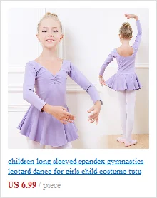 Балетное платье с короткими рукавами из спандекса и хлопка для девочек, гимнастическое трико, танцевальная Детская Одежда для танцев, платья для катания на коньках для девочек, боди