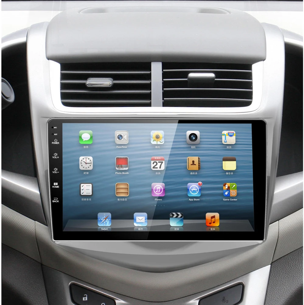 Sale 9 inch Screen Android 6.0 Car DVD Player GPS Navigation System Media Stereo Autoradio Auto Radio for Chevrolet Aveo 2011-2015 4