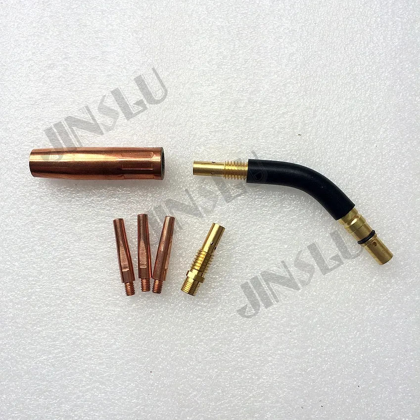 

Panasonic Type MIG MAG Welding Torch Consumables P200 Contact Tip Swan Neck Nozzle Holder Gas Diffuser welding machine parts
